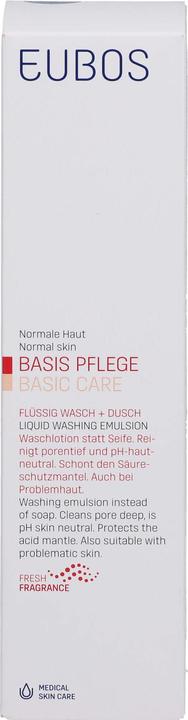Actual product image Eubos liquid and shower red (400 ml)
