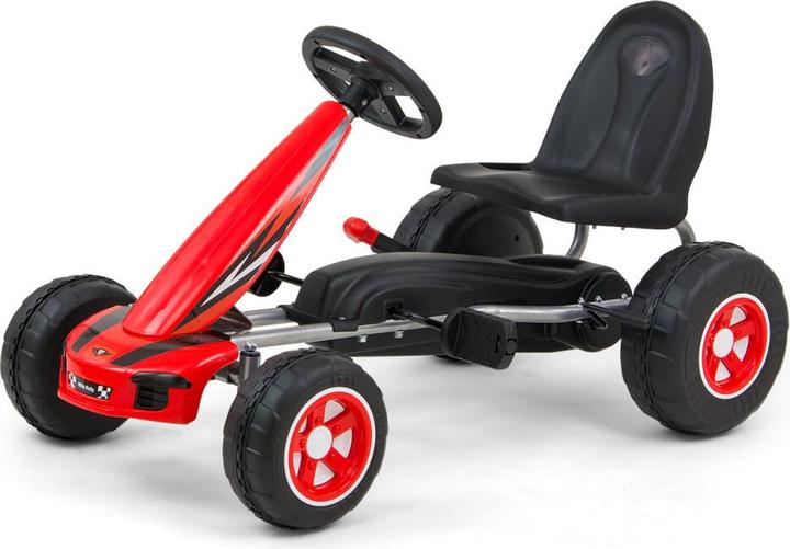 Mally Gokart Viper red pedals