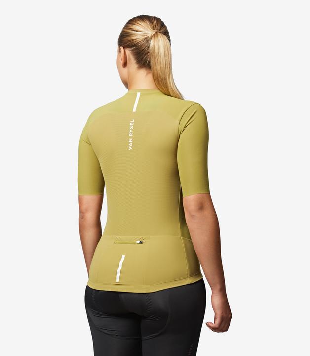Image du produit Van rysel Maillot de vélo route manches courtes été unisexe - racer 2 khaki (M)