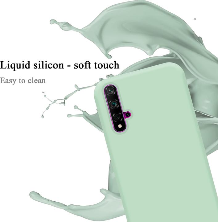 Produktbild Cadorabo TPU Liquid Silicone Case Cover (Huawei Nova 5T, LG K20, TCL 20S)
