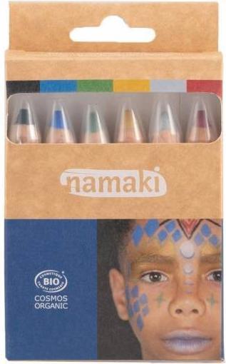 Immagine prodotto Namaki Matite trucco biologiche 6 colori, Intergalactic