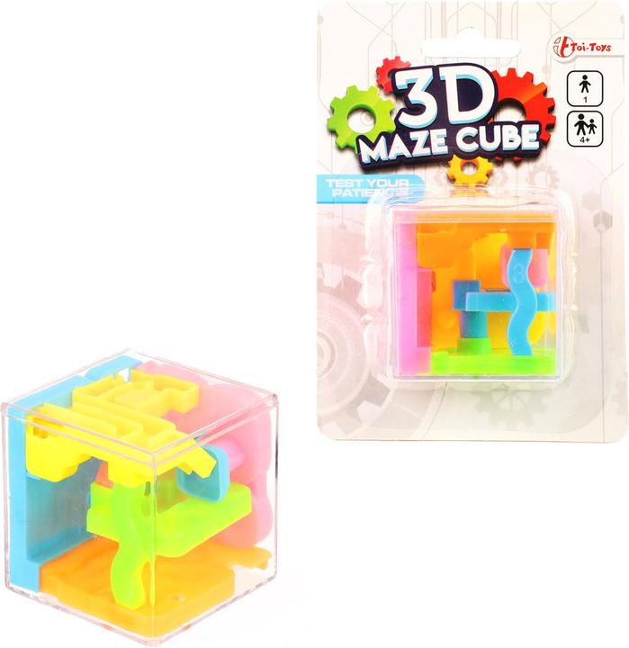 Produktbild Toi-Toys Geduld Spiel Fidget Cube Maze 3D