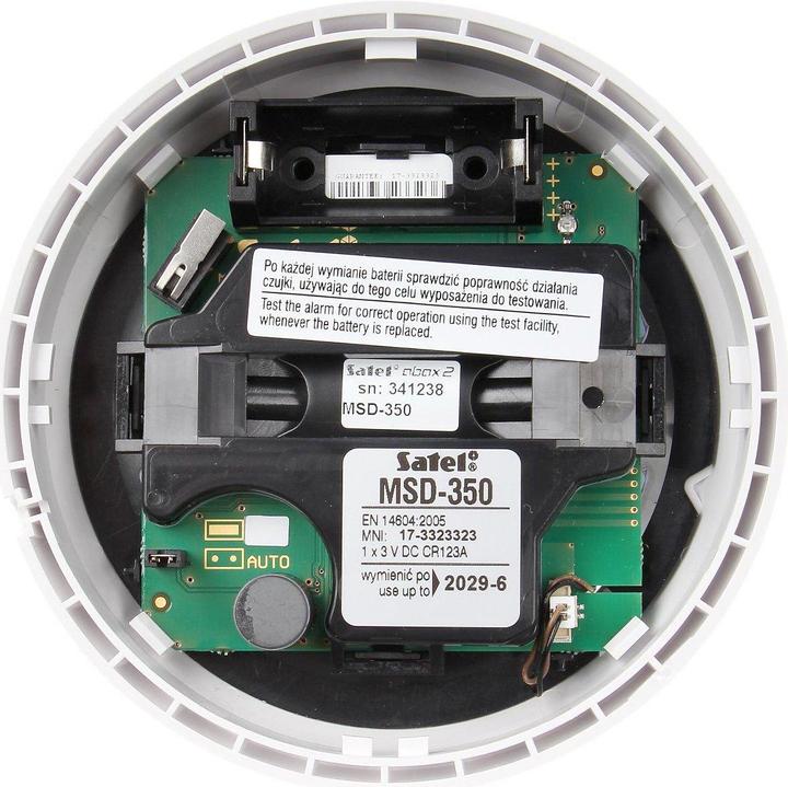Produktbild Satel Wireless Smoke Sensor Msd-350