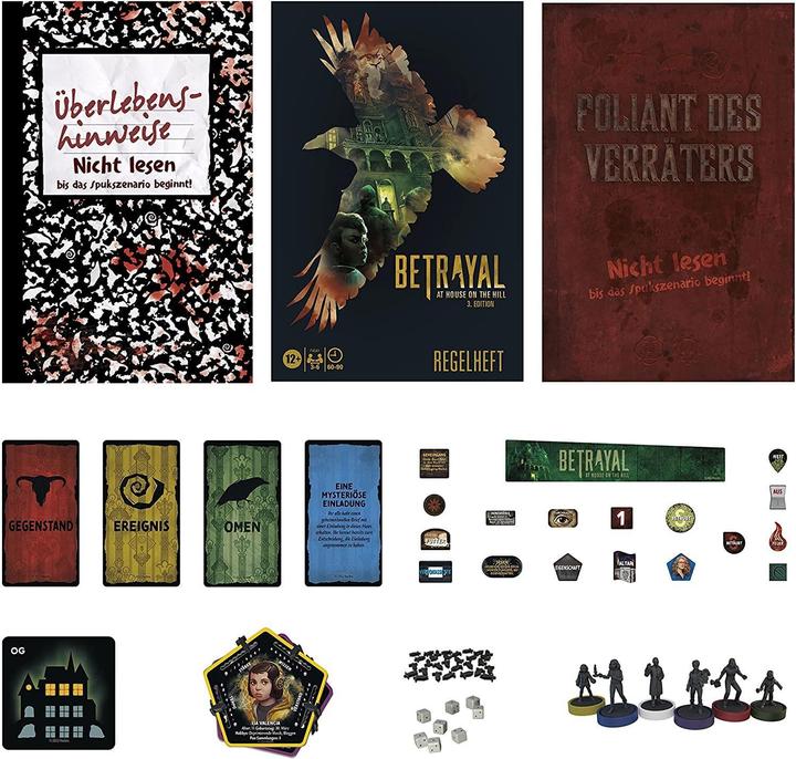Productafbeelding Hasbro Gaming Verraad in House on the Hill: 3e Editie (Engels)
