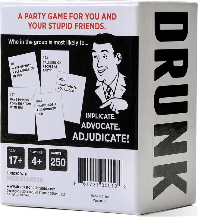 Immagine prodotto Spilbraet Ubriaco, strafatto o stupido: Un gioco di società (Inglese)