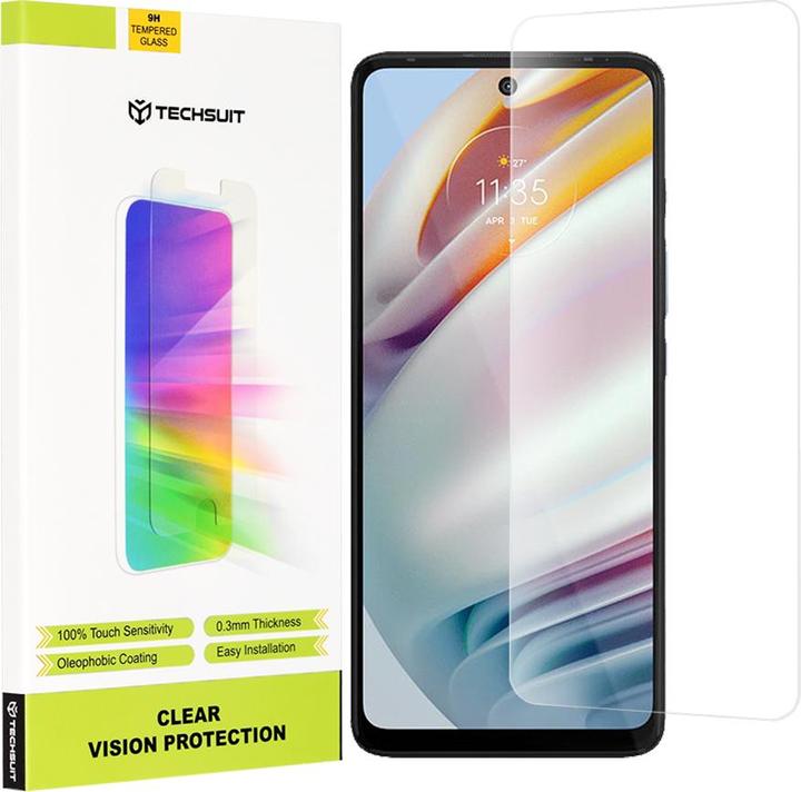 Produktbild Techsuit - Clear Vision Glass - Motorola Moto G60 / Moto G60S - Transparent (1 Stück, Motorola Moto G60, Motorola Moto G60S)