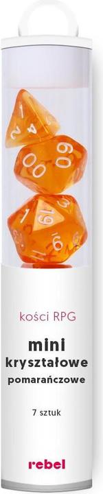 Immagine prodotto Rebel Set di dadi da gioco di ruolo - Cristallo - Oranžinis