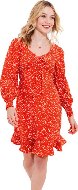 Actual product image Joe Browns Spotted Tie Neck Mini Dress (42)