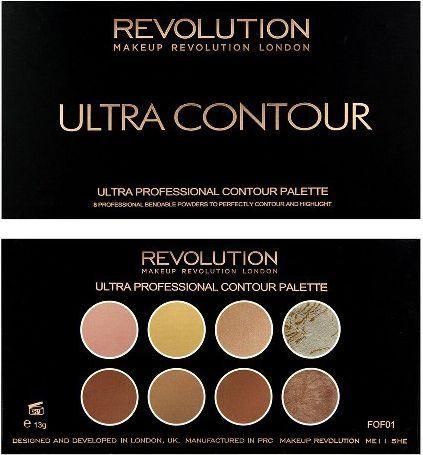 Actual product image Makeup Revolution Ultra Contour Palette Face modeling set 13g
