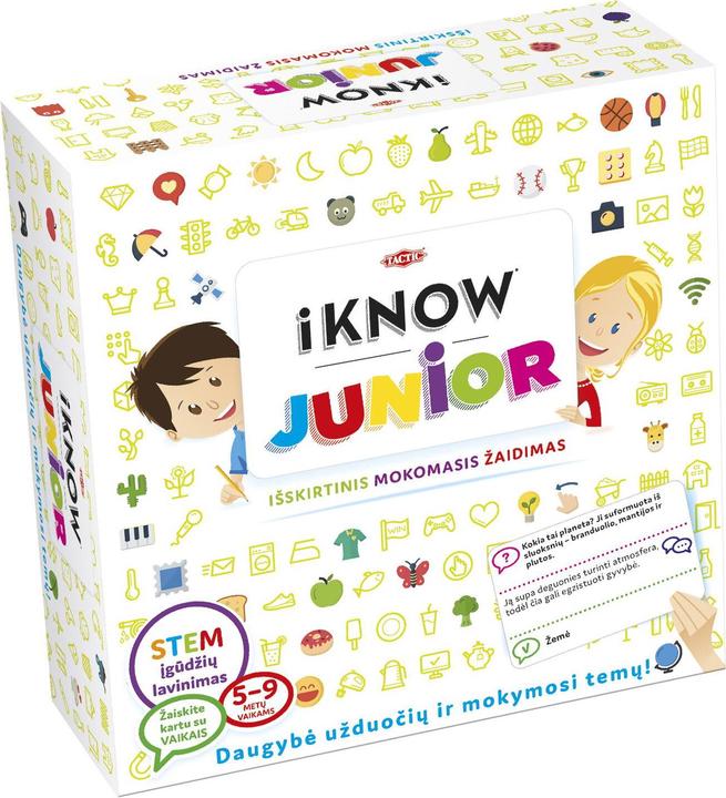 Immagine prodotto Tactic Gioco per bambini "Lo so" (lituano) (Lituano)