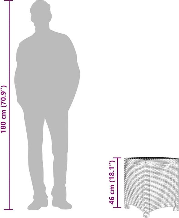 Produktbild VidaXL Hewitt