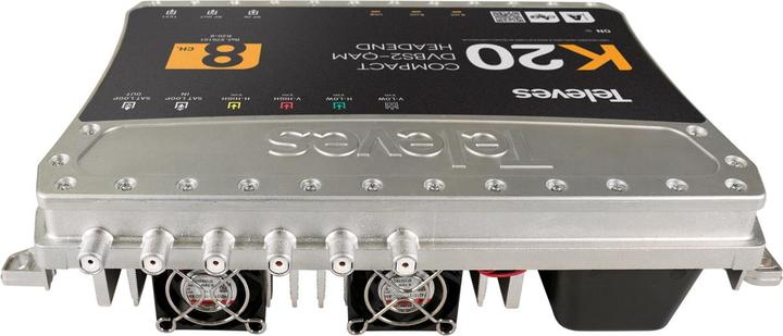 Immagine prodotto Televes K20-8 Centrale compatta a 8 transponder, DVB-S2 in QAM 57010