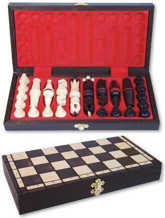 Filipek Wood Wooden chess (German)