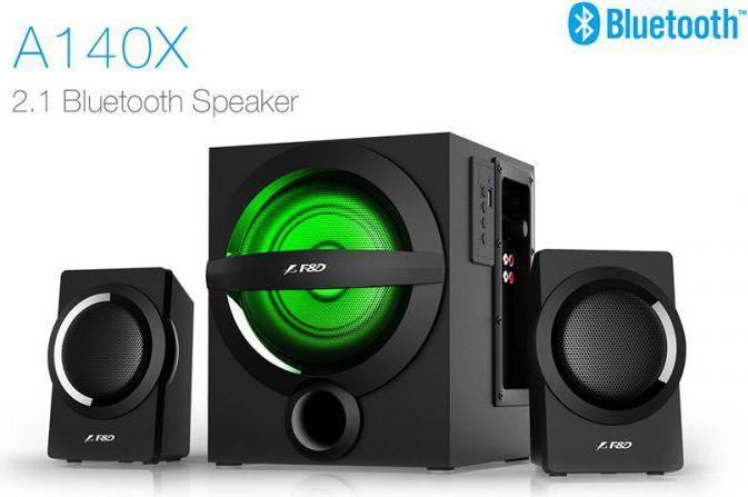 Immagine prodotto Fenda Altoparlanti Bluetooth Multimediali F&D A140X (2.1 canali Surround, 12Wx2+13W, 160Hz20kHz, Subwoof