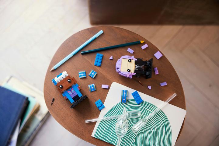 Actual product image LEGO BrickHeadz - Kingsley Shacklebolt & Nymphadora Tonks (40618, LEGO Harry Potter, LEGO Rare Sets)