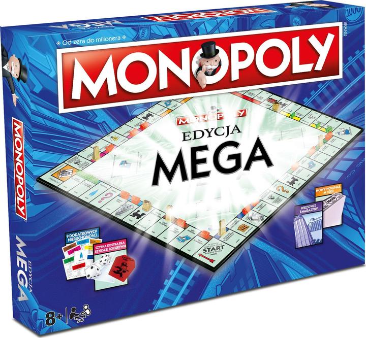 Actual product image Winning Moves The Monopoly Mega Board Game