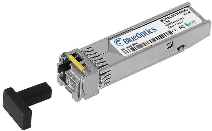 Immagine prodotto BlueOptics Ricetrasmettitore SFP-GIG-BB LX+/LC CEE compatibile © SFP Bidi di Hirschmann per Gigabit monomodale