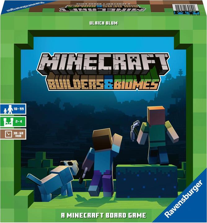 Produktbild Ravensburger board game Minecraft Builders & Biomes (LT, LV, EE), 27088 (Litauisch, Estnisch, Lettisch)