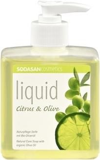 Sodasan Pflanzenseife Zitrus-Olive Bio