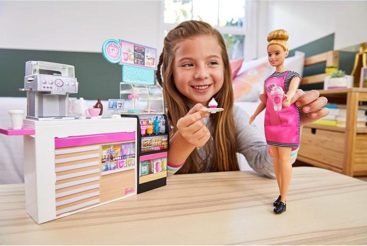 Produktbild Barbie Naschcafé Spielset und Puppe