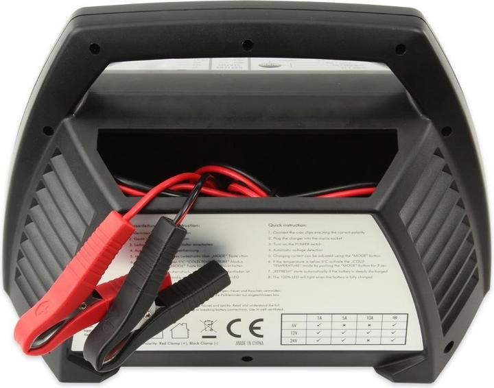Actual product image Ansmann AutomatikLadegerät ALCT 624/10 (12V, 6V, 24V, 10 A)