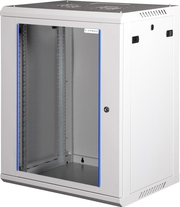 Produktbild Wirewin 19/ Wandschrank, einteilig, Pro 3nd Generation, 600x450mm, hellgrau (9 HE, 19 Zoll Rack)