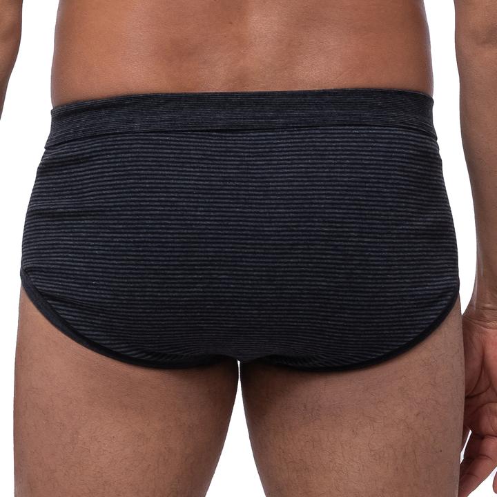 Immagine prodotto Ammann 3 Pack di mutandine / mutande a coste fini di jeans con cavallo (M, confezione da 3)