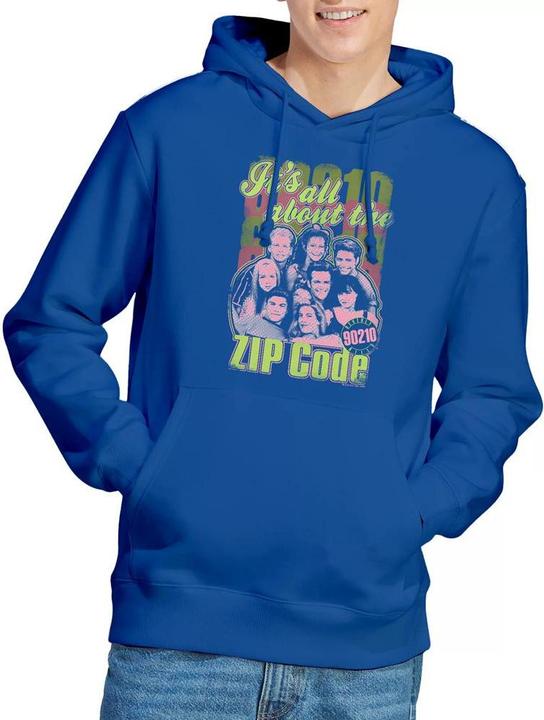 Immagine prodotto 90210 Zip Code Felpa con Cappuccio Uomo (XXL)