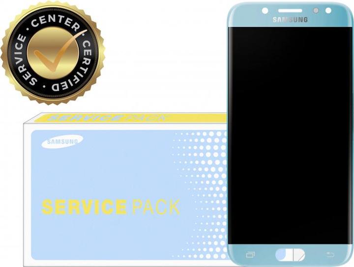 Actual product image Samsung LCD Display +Touch Unit J530 Galaxy J5 2017 Silver (Service Pack) (Display)