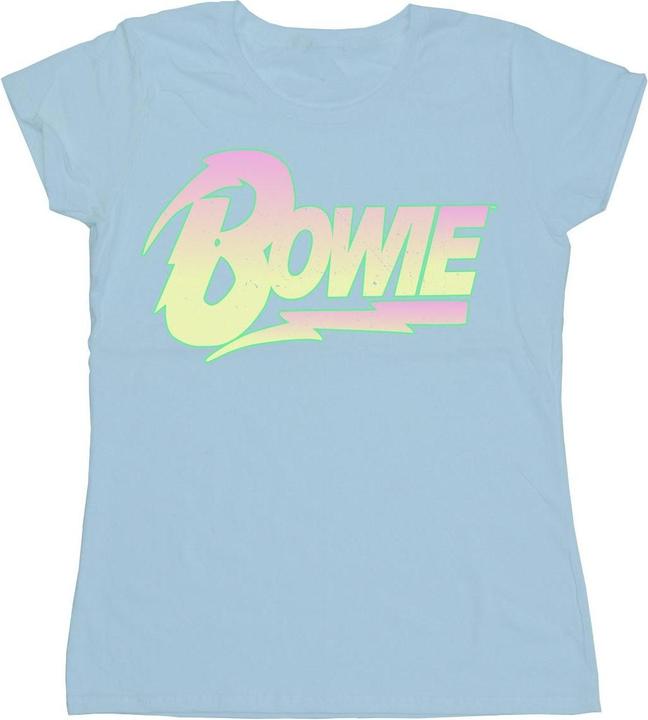 David Bowie Neon Logo TShirt (XXL)