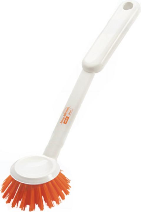 Actual product image Haug Anti Bac Rinsing Brush Round Pbt Orange ø 0.50mm Hard (1 pcs.)