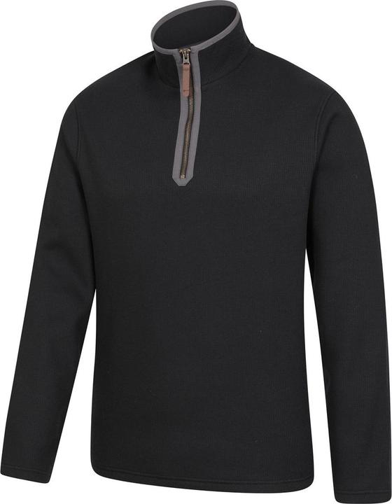 Actual product image Mountain Warehouse Mens Beta Contrast Zip Top (XS)