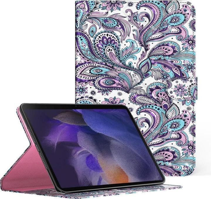 Image du produit Cover-Discount Galaxy Tab A8 10.5 - Étui effet paillettes Paisley (Galaxy Tab A8)