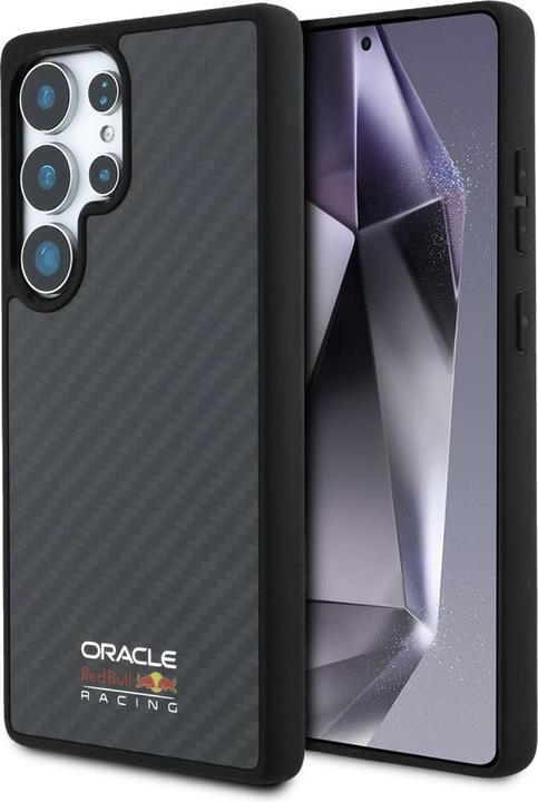 Produktbild Red Bull Real Carbon Fiber Shiny Logo MagSafe Case for Samsung Galaxy S25 Ultra Black (Samsung Galaxy S25 Ultra)