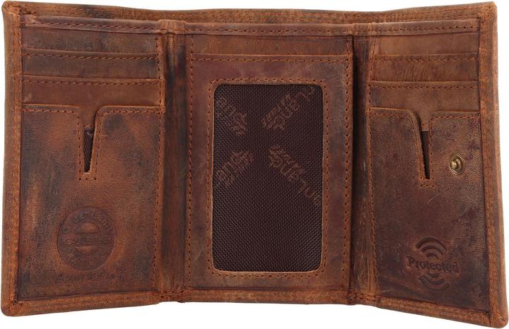 Immagine prodotto Greenland Nature Portafoglio Montenegro RFID in pelle 10 cm