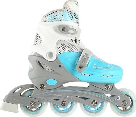Nils Rollschuhe Extreme NH18331, Set 4in1, Grösse S(31-34), blau (31)