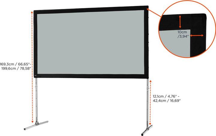 Produktbild Celexon Mobil Expert, Leinwand, 16:9 (96.06", 16:9)