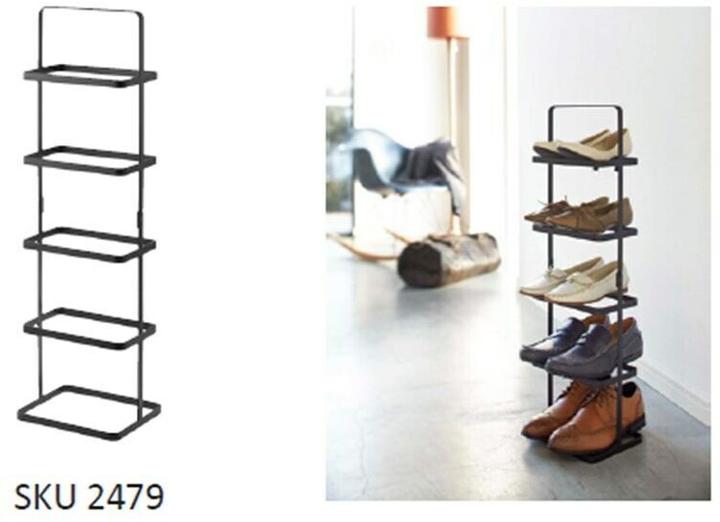 Produktbild Yamazaki Hohes Schuhregal TOWER (22 x 18 x 77.5 cm)
