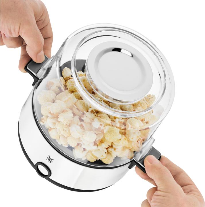 Image du produit WMF KITCHENminis Machine à pop-corn / Popcorn Maker avec couvercle et bol de service