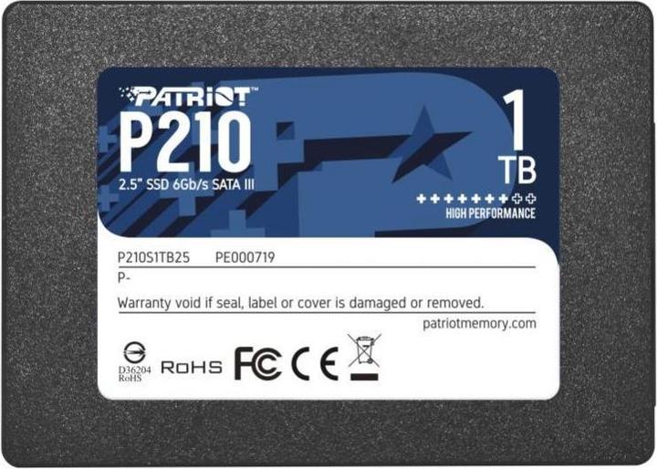 Actual product image Patriot P210 (1000 GB, 2.5")