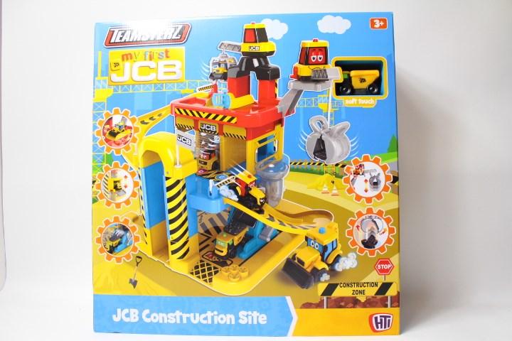 Produktbild JCB Garage mit LKW und Steinen MY 1ST