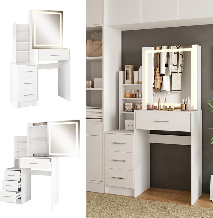 Image du produit Vicco Lisca avec éclairage (80 x 36 x 132.5 cm)