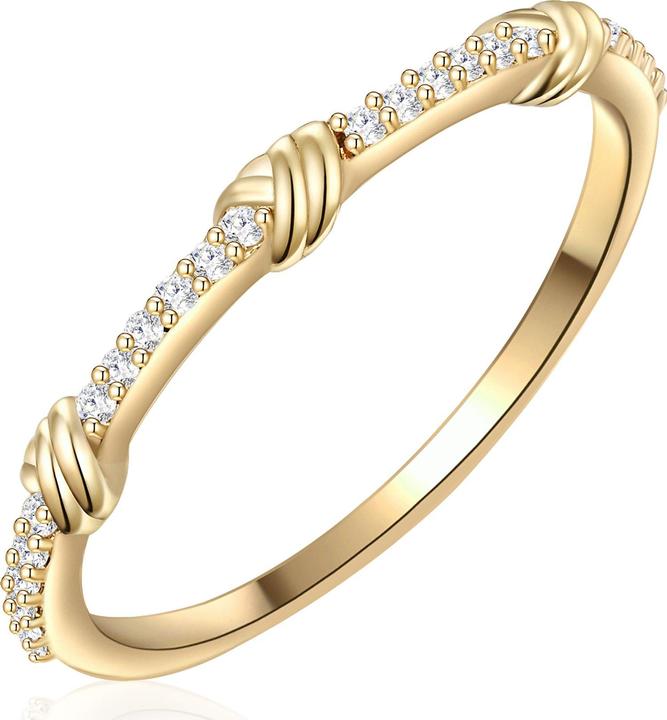 Immagine prodotto Glanzstücke München Donna Argento Cubic Zirconia Oro Giallo - 24479 (54, 925 Argento)