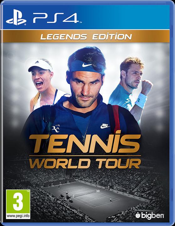 Image du produit Bigben Tennis World Tour : Legends Edition (SPA/Multi in Game) (PS4)