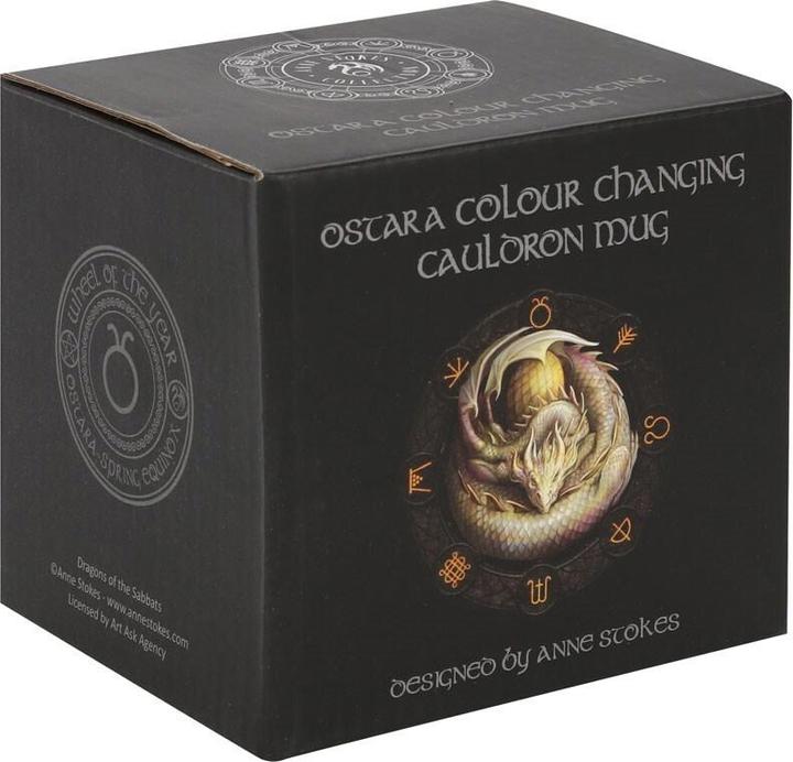 Image du produit Anne Stokes Tasse avec changement de couleur Ostara Kessel (500 ml, 1 x)
