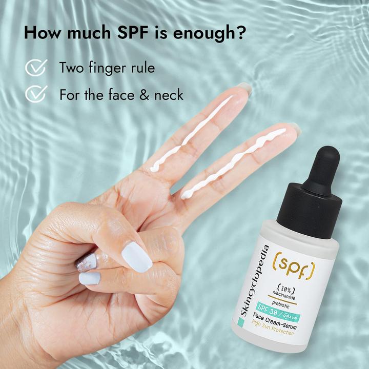 Immagine prodotto Skincyclopedia Crema-siero SPF 30 con niacinamide (30ml) (30 ml)