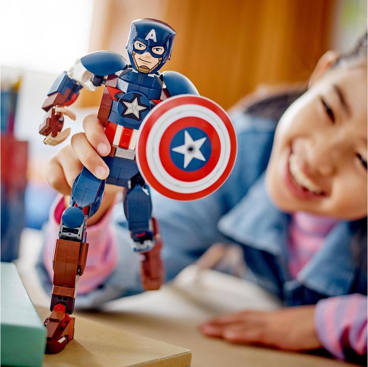 Produktbild LEGO Captain America Baufigur (76258, LEGO Marvel)