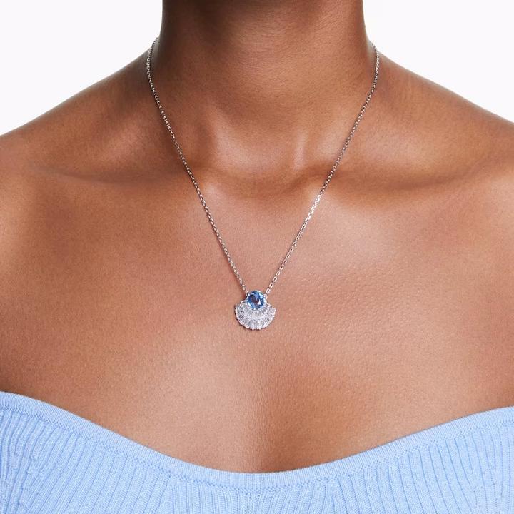 Produktbild Swarovski Idyllia Halskette Muschel Blau (Swarovski Metall)