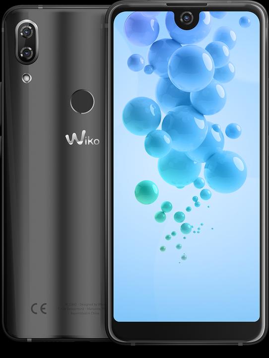 Wiko View 2 Pro (64 Go, Anthracite, 6", Double SIM hybride, 16 Mpx, 4G)