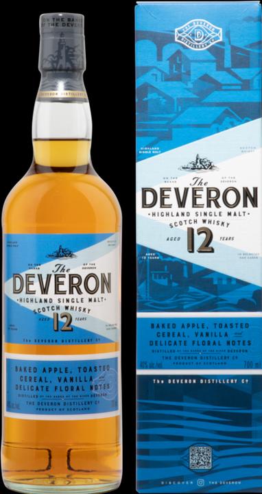 Image du produit Bacardi Le Deveron 12 ans d'âge (Single Malt, Scotch Whisky, 1 x 70 cl)